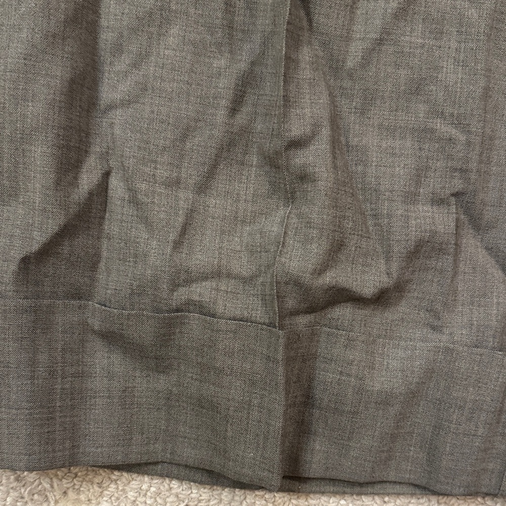 Theory Women's Gray cuffed Ankle Pants - Picture 7 of 12